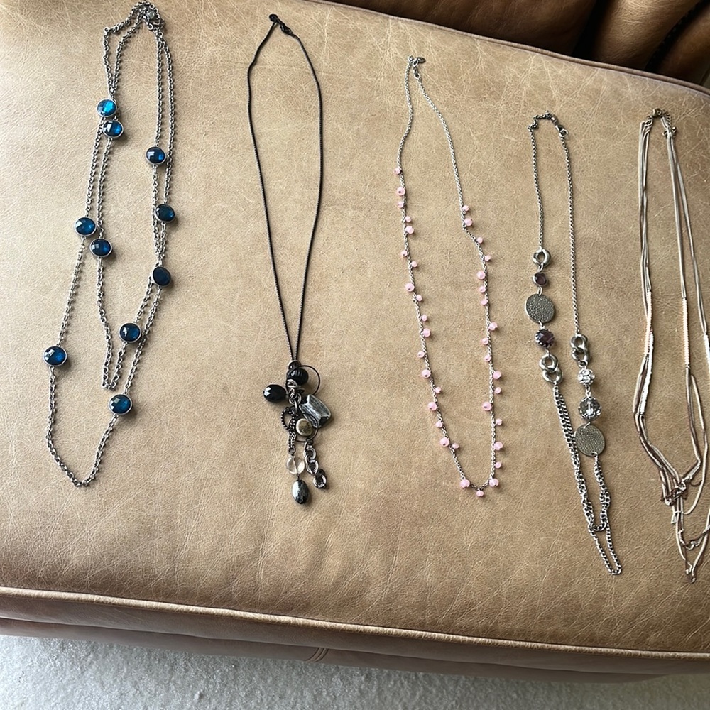 9 necklaces